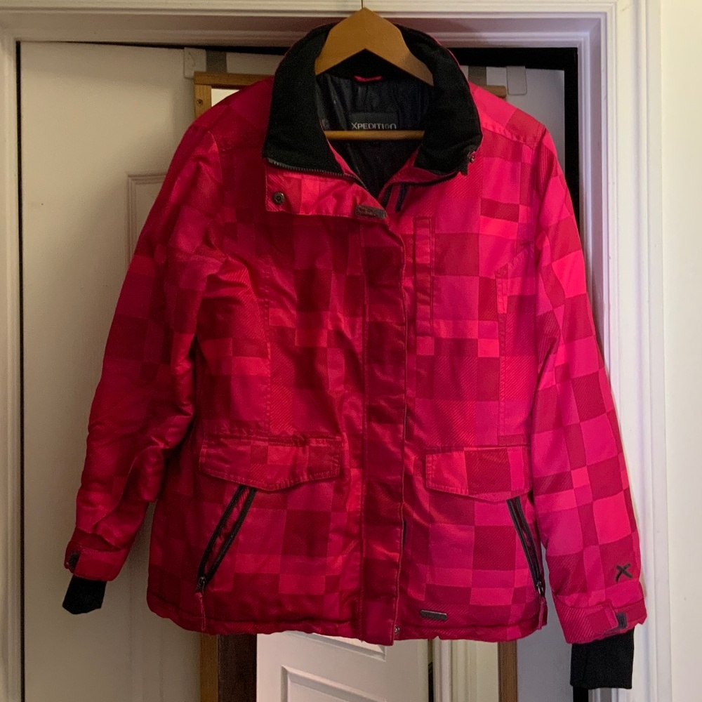 XPEDITION Girl’s Pink Winter Snow Jacket (Lg)